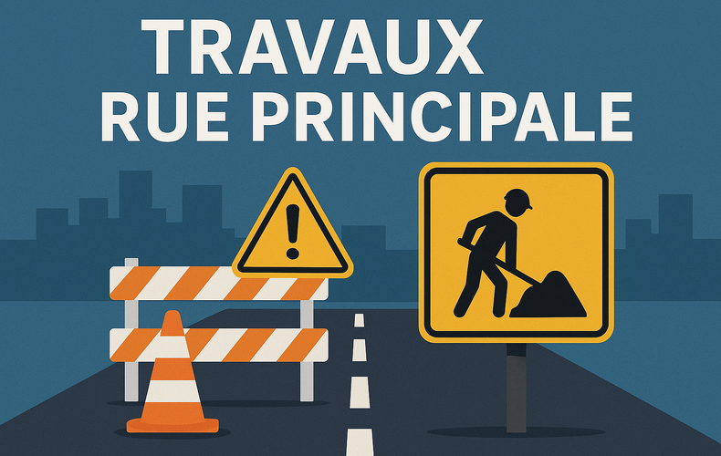 Travaux rue Principale