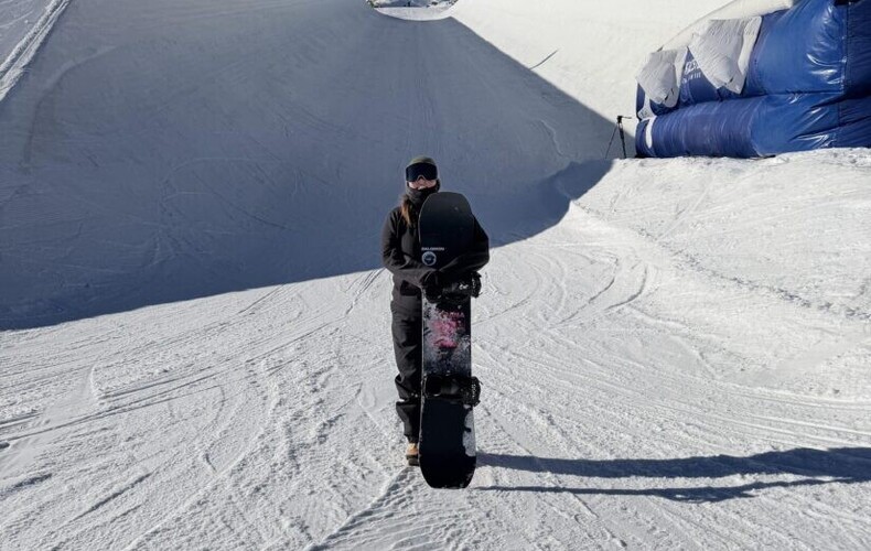 Une piedmontaise aux jeux olympiques d'hiver de Milan-Cortina