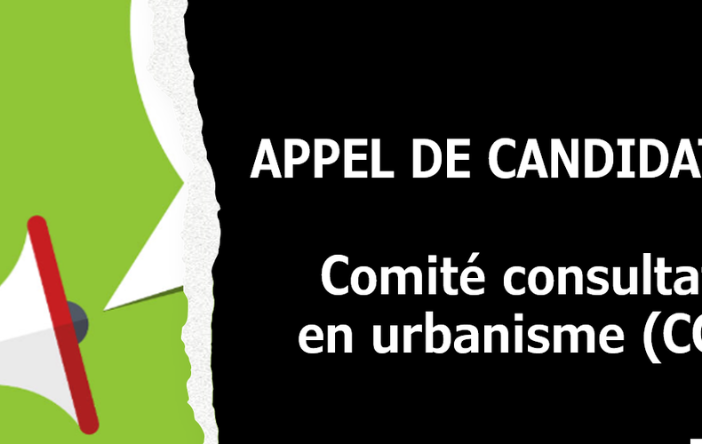 APPEL DE CANDIDATURE - Comité consultatif d'urbanisme