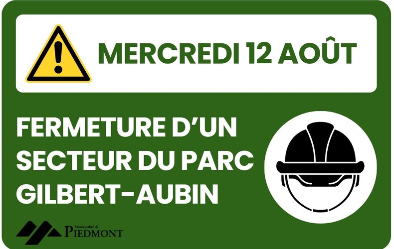 Parc Gilbert-Aubin | Travaux préparatoires | Mercredi 12 août