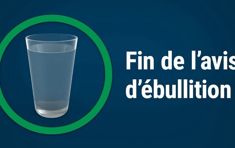 LEVÉE DE L'AVIS D'ÉBULLITION PRÉVENTIF POUR TOUT LE TERRITOIRE DE PIEDMONT